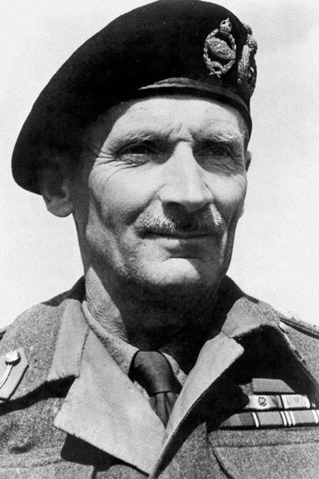 et billede af Bernard L. Montgomery