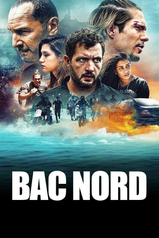 Bac nord (2020) affiche originale de cinéma grand format plié 160x120cm