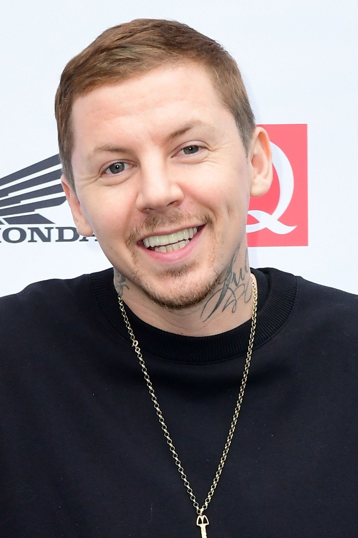 Professor Green's picture in the cast