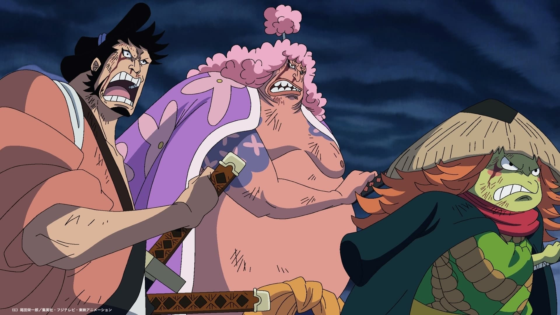 One Piece Season 21 :Episode 1003  A Heroic Blade! Akazaya vs. Kaido, Again Once More!