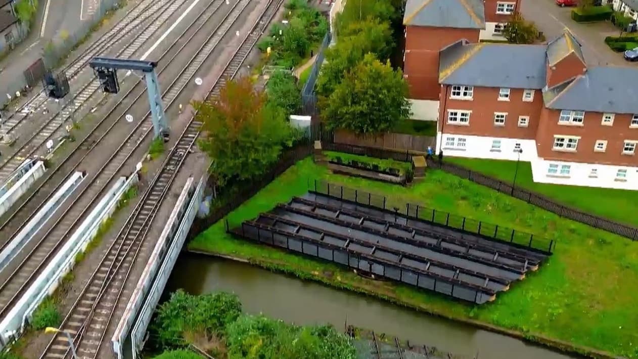 Abandoned Railways from Above