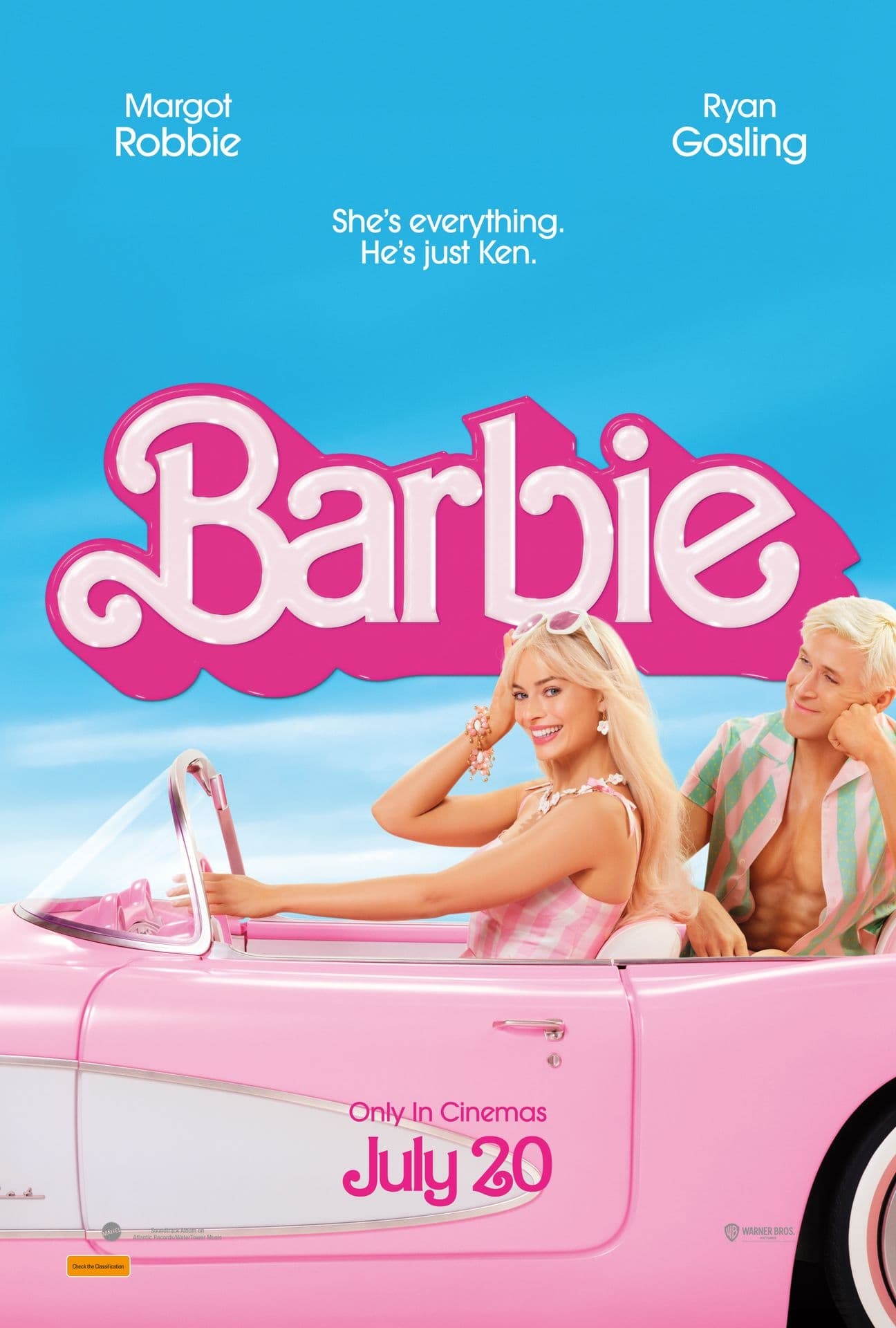 WATCH !! Barbie (2023) FULLMOVIE ONLINE FREE ENGLISH/Dub/SUB Comedy STREAMINGS Movie Poster