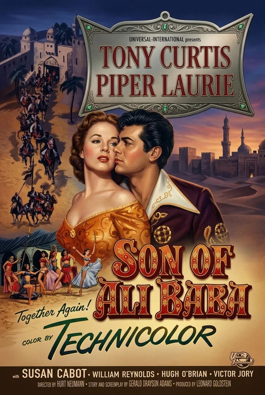 EN - Son Of Ali Baba (1952) ARABIAN 1001 NIGHTS COLLECTION, TONY CURTIS