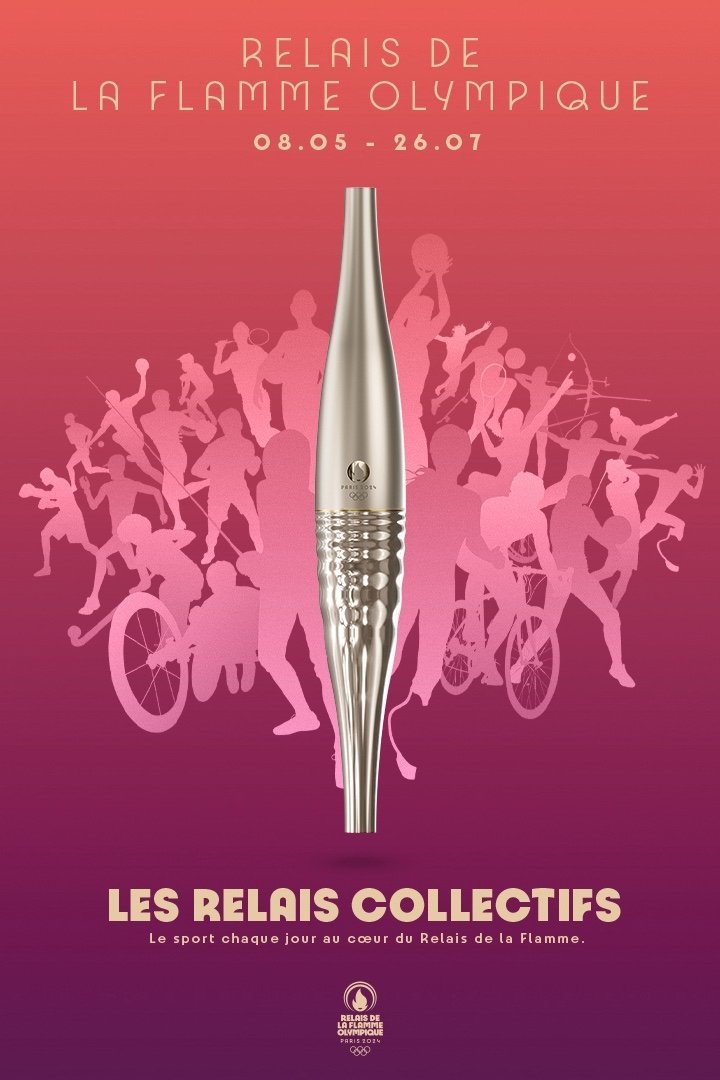 Relais de la flamme Olympique Paris 2024 (2024) Posters — The Movie Database (TMDB)