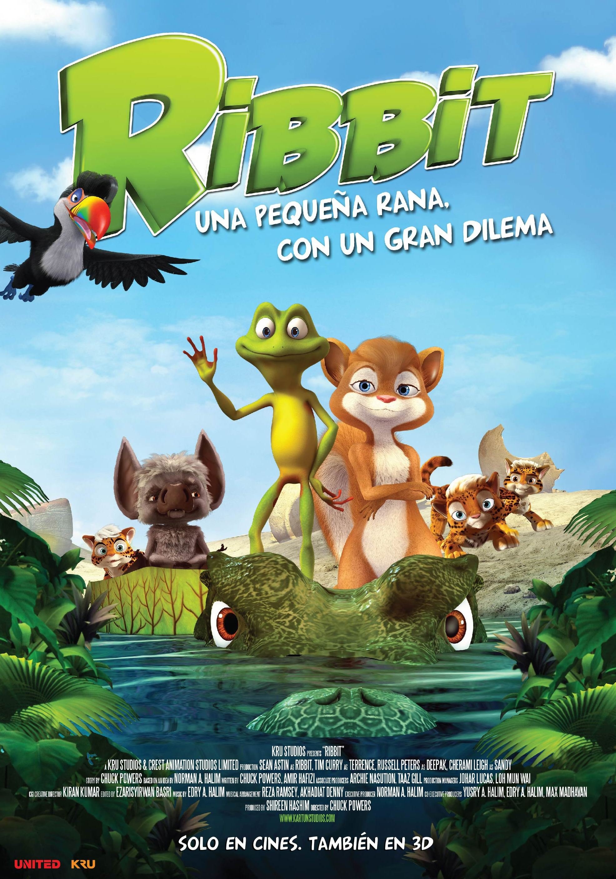 Póster Ribbit