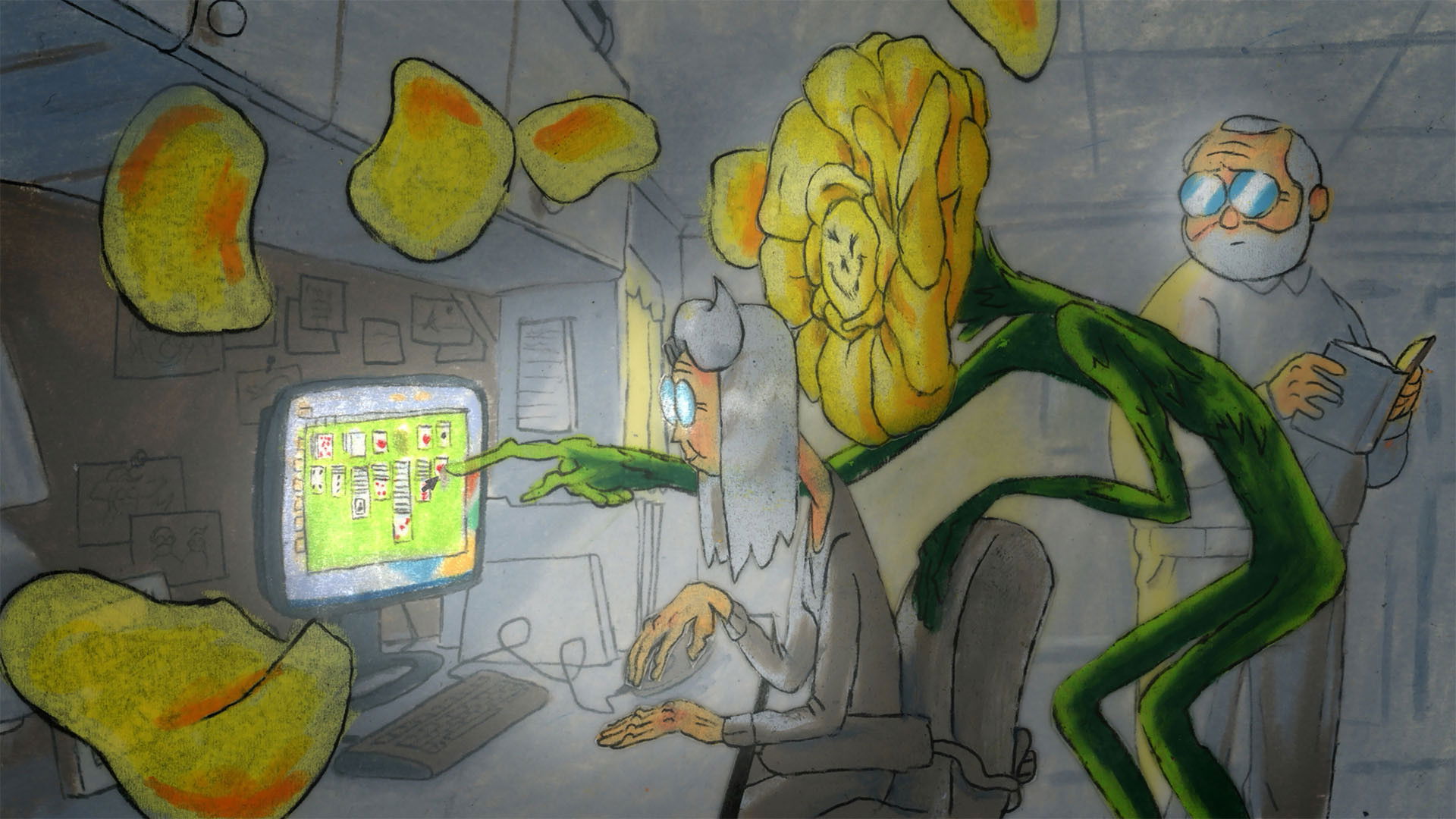 Living With A Visionary Background