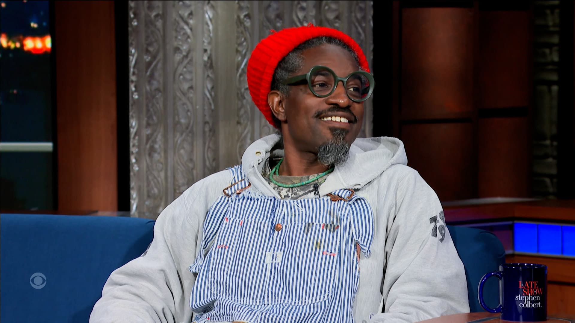 The Late Show with Stephen Colbert Season 9 :Episode 41  1/23/24 (André 3000, Jelani Cobb)