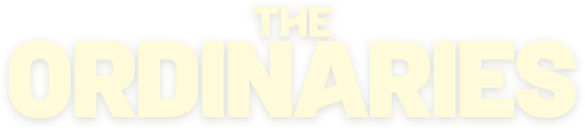 The Ordinaries Logo