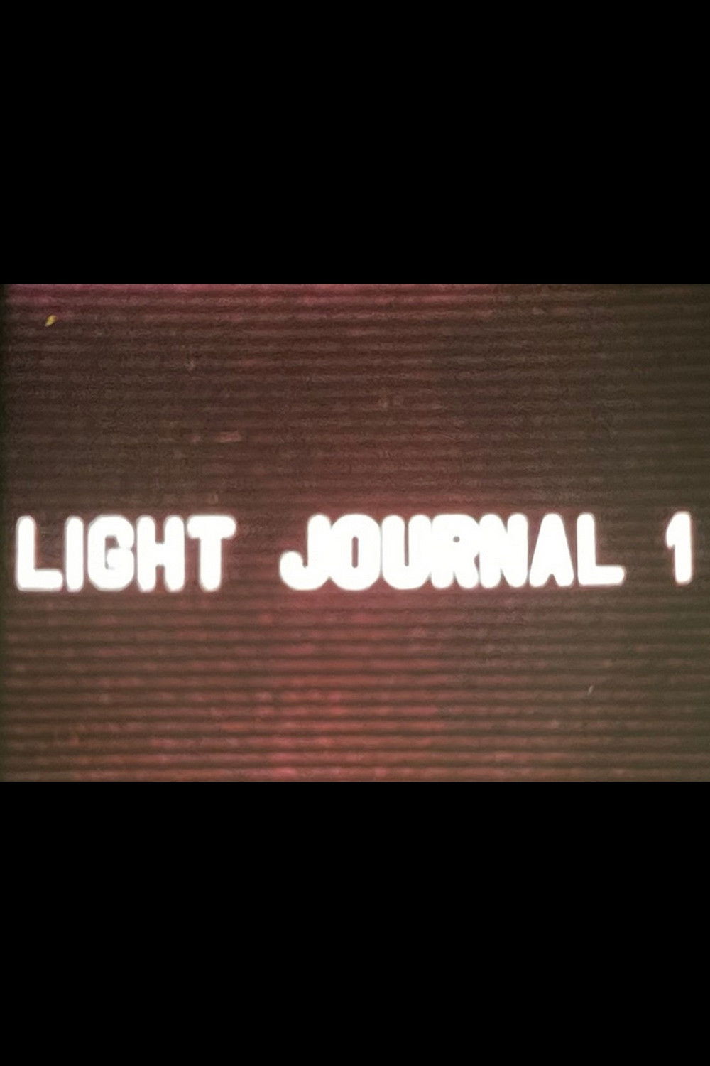 Light Journals Poster
