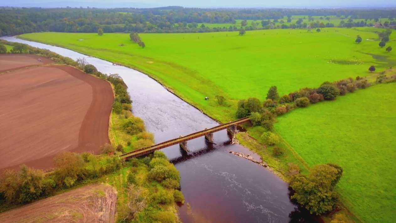 Abandoned Railways from Above