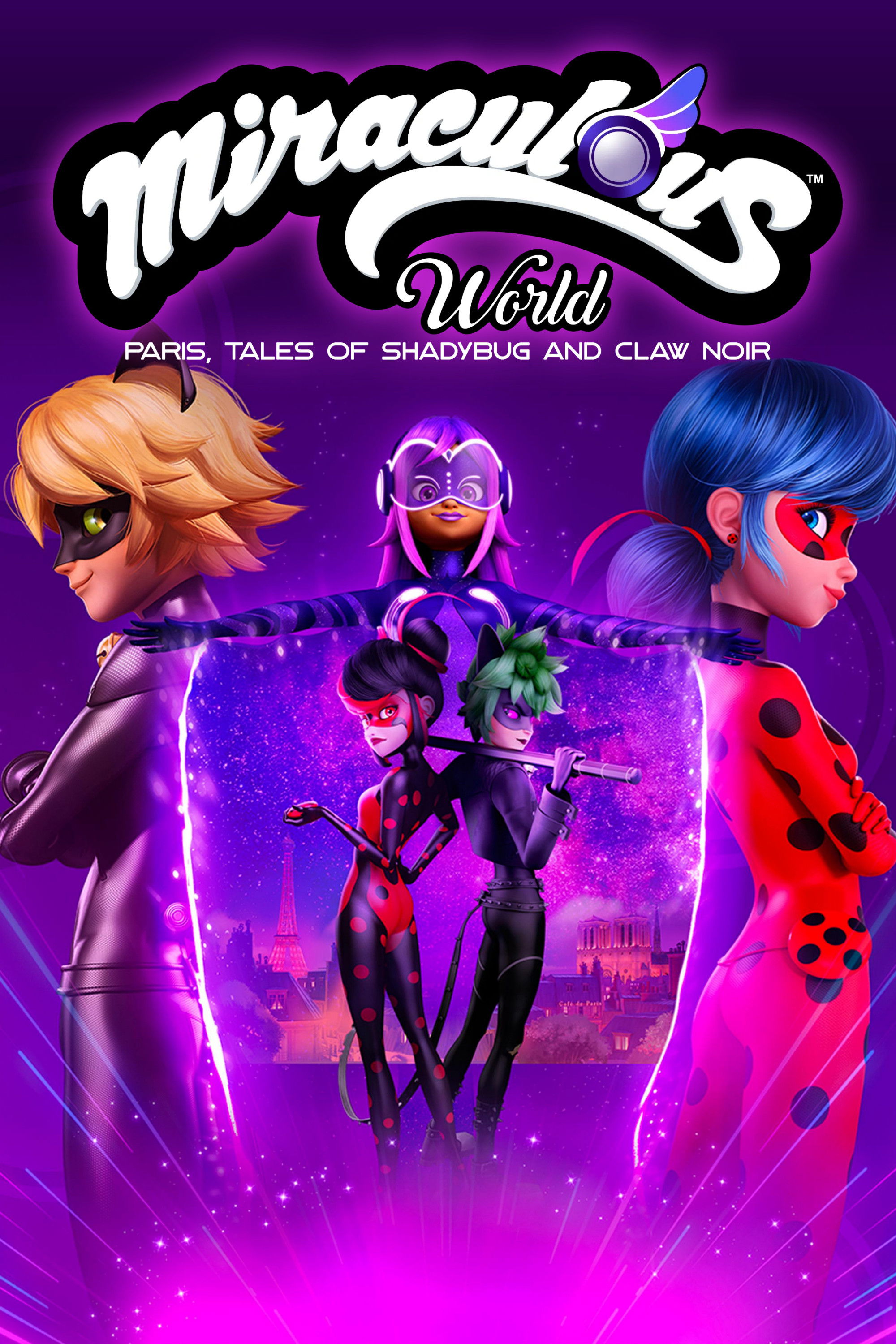 Miraculous World: Paris, Tales of Shadybug and Claw Noir