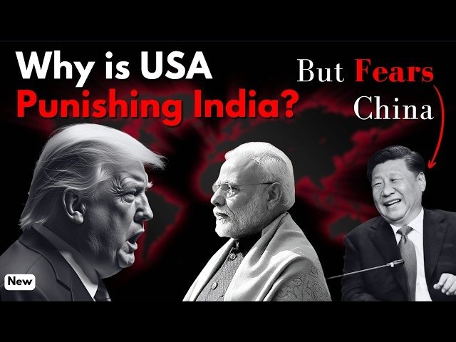 Why US Can’t Bully China but Targets India . Why USA put 50% tariff on India but not on pakistan