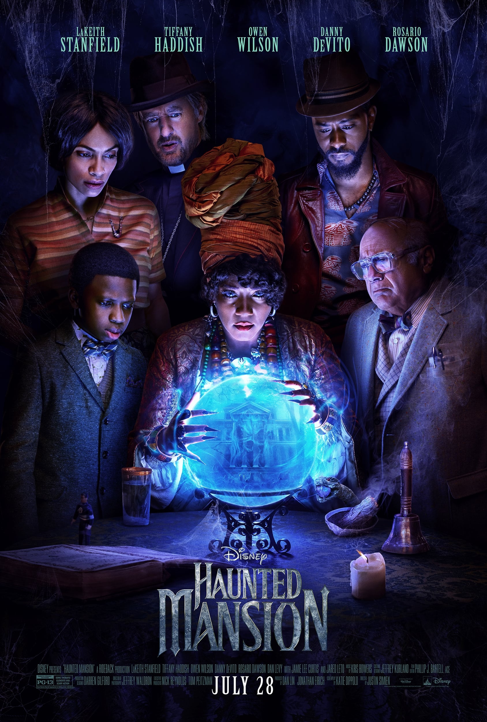 [WATCH 99+] Haunted Mansion (2023) FULL MOVIE ONLINE FREE ENGLISH/Dub/SUB Comedy STREAMINGS ������‍♂️ Movie Poster