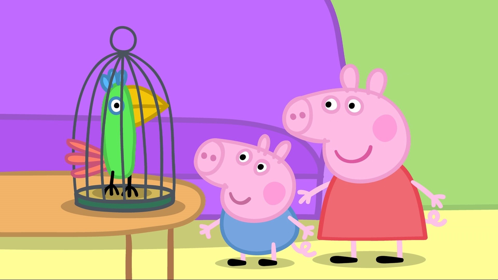 Peppa Pig Season 2 :Episode 3  Polly's Holiday