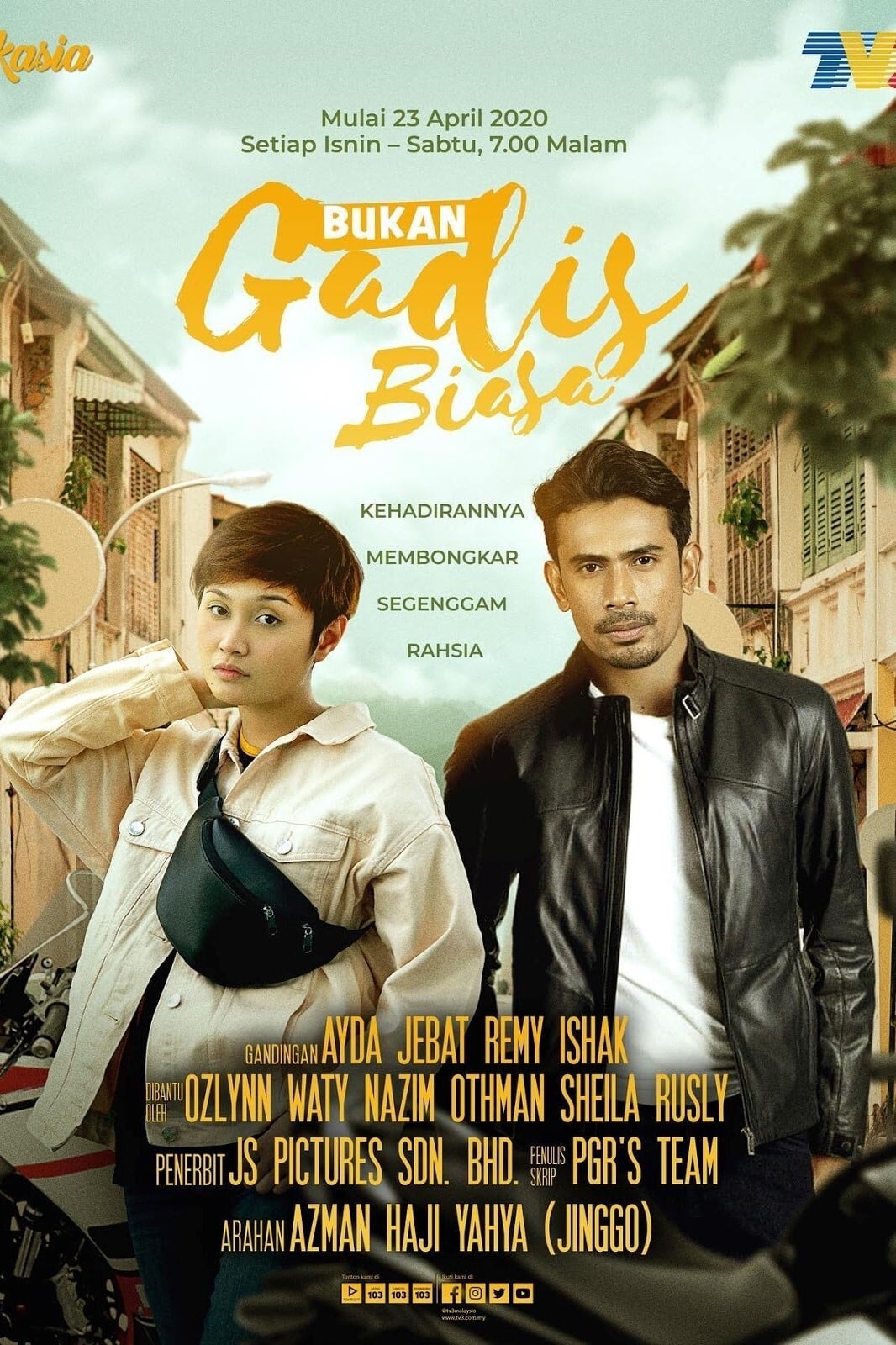 image poster from imdb - Bukan Gadis Biasa (2020) • TVSeries