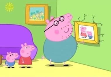 Peppa Pig Season 1 :Episode 45  Daddy Puts Up a Picture