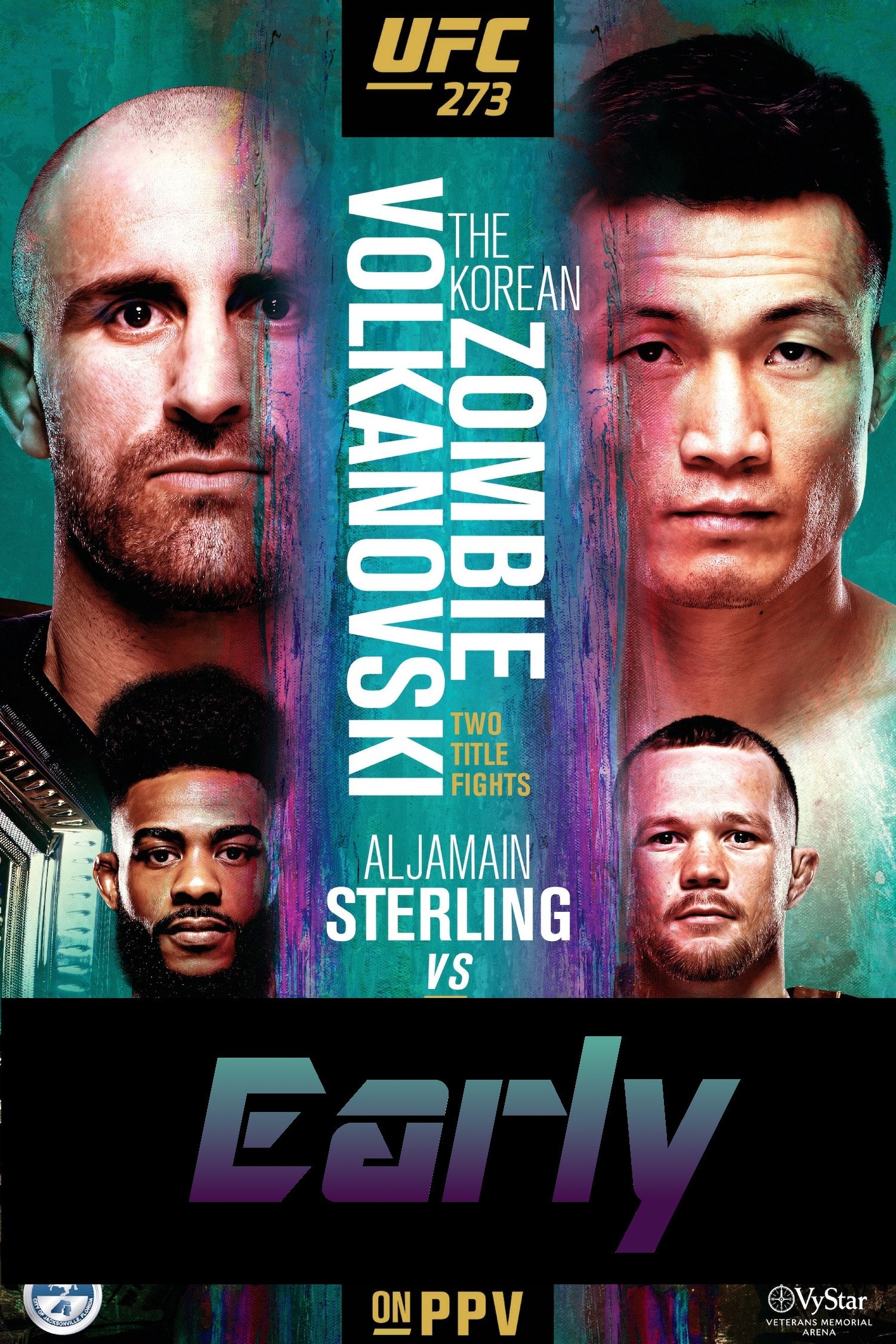 UFC 273: Volkanovski vs. The Korean Zombie