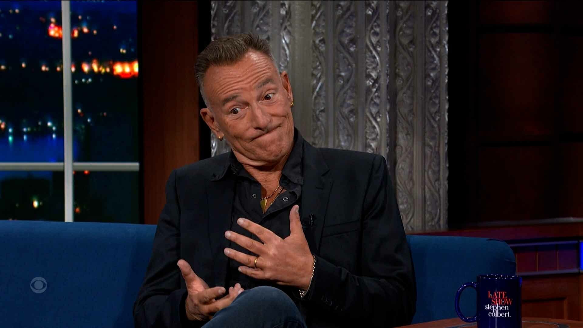 The Late Show with Stephen Colbert Season 7 :Episode 27  Bruce Springsteen