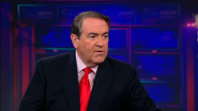 The Daily Show Season 18 :Episode 23  Mike Huckabee