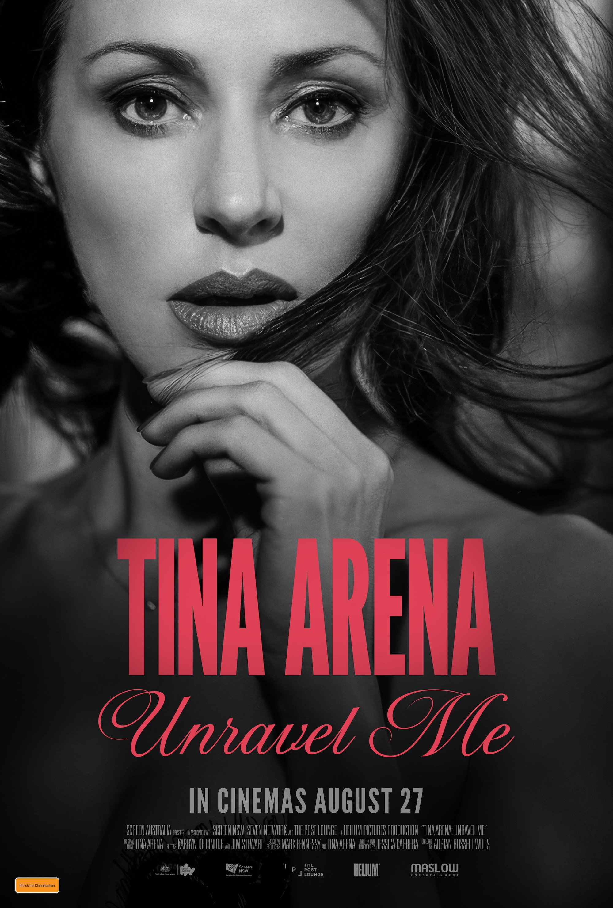 Tina Arena: Unravel Me Poster
