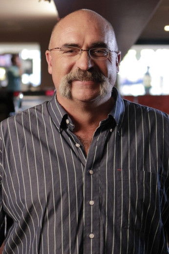 et billede af Merv Hughes