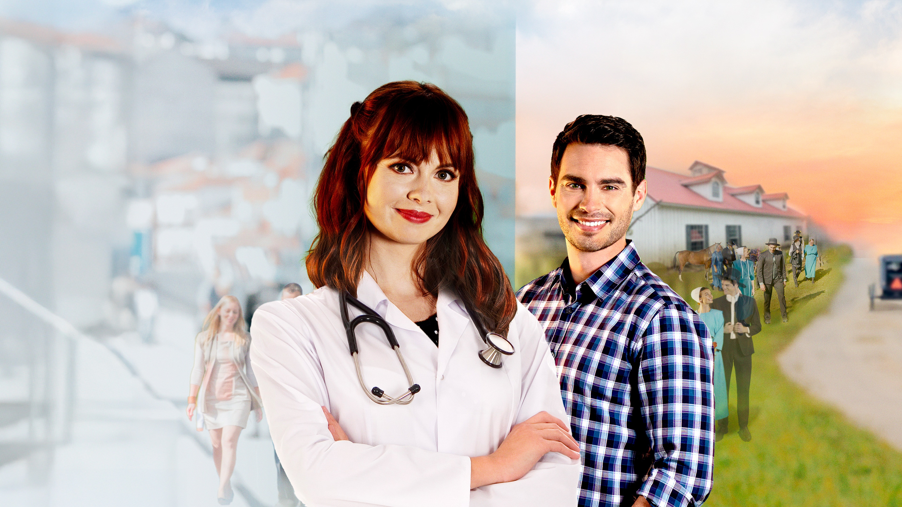 Plus One at an Amish Wedding Backdrop background