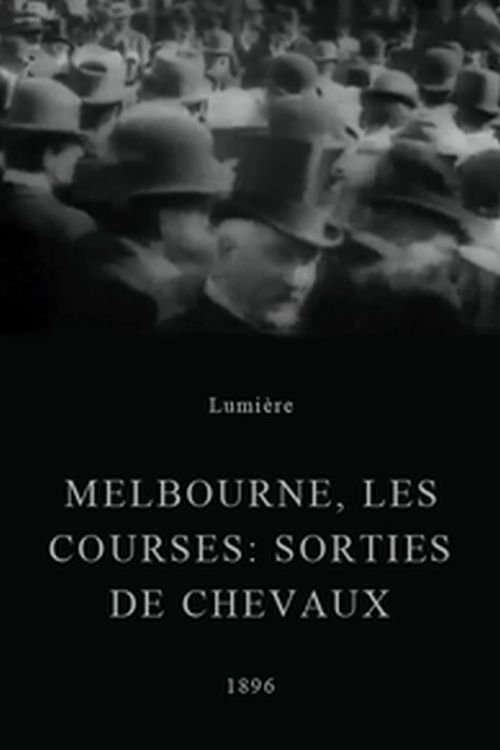 Melbourne, les courses : sorties des chevaux