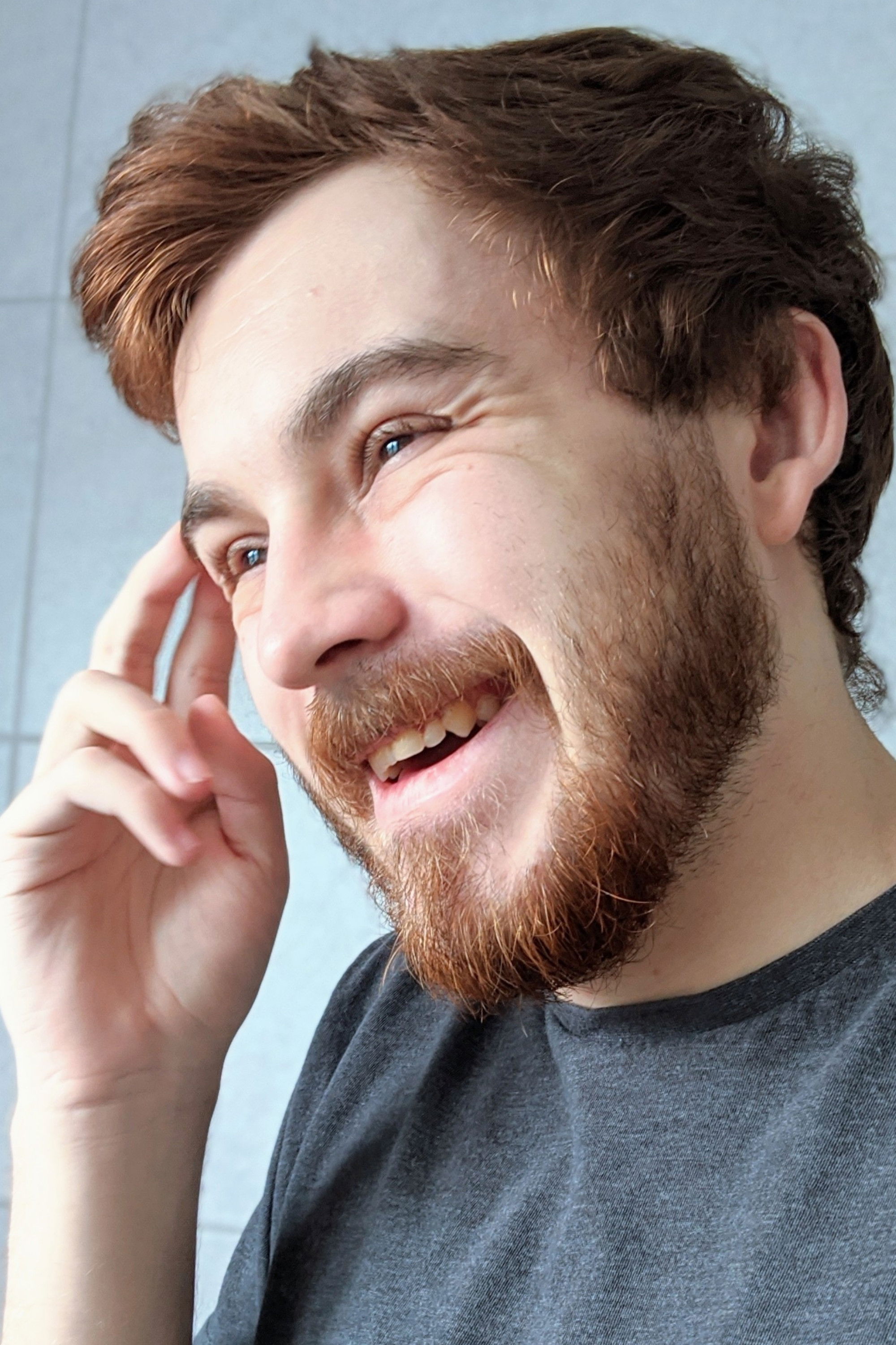 et billede af Nik Davies