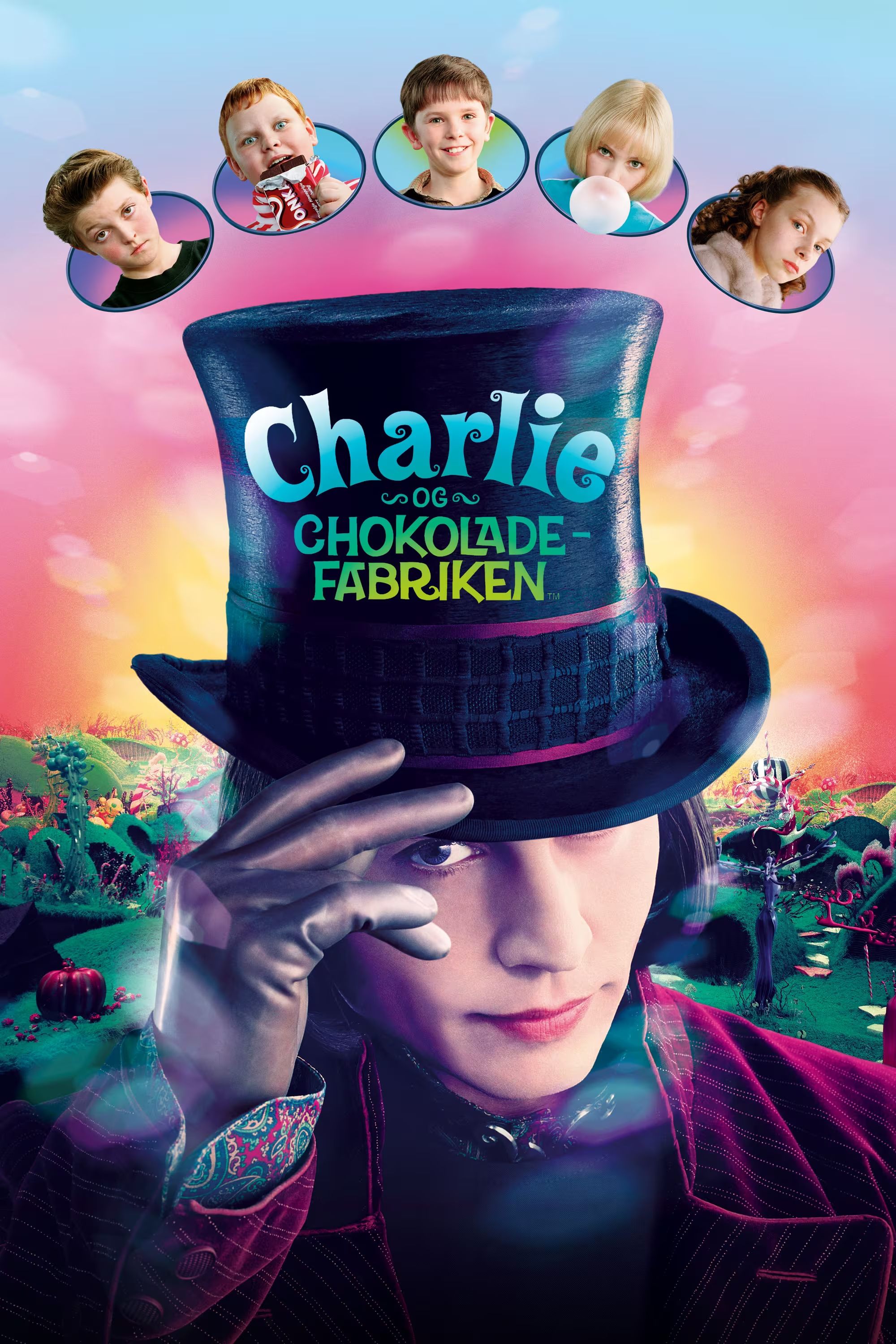 Charlie And The Chocolate Factory 2005 Posters — The Movie Database Tmdb 