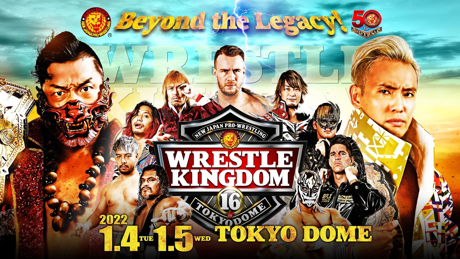 NJPW Wrestle Kingdom 16 Night 1 (2022) AZ Movies