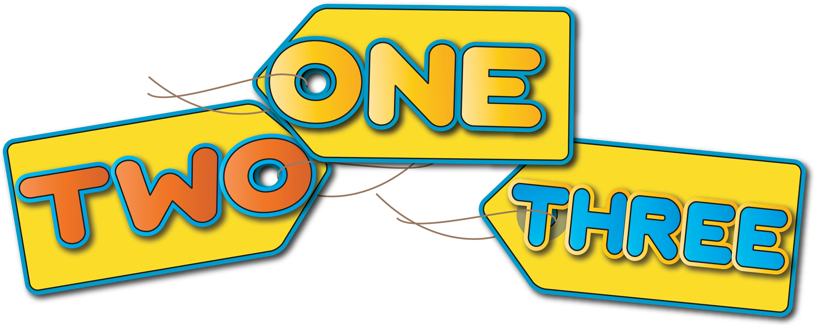 One Two Three Logo