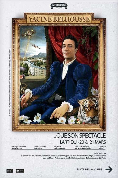 Yacine Belhousse joue son spectacle Yacine Belhousse joue son spectacle