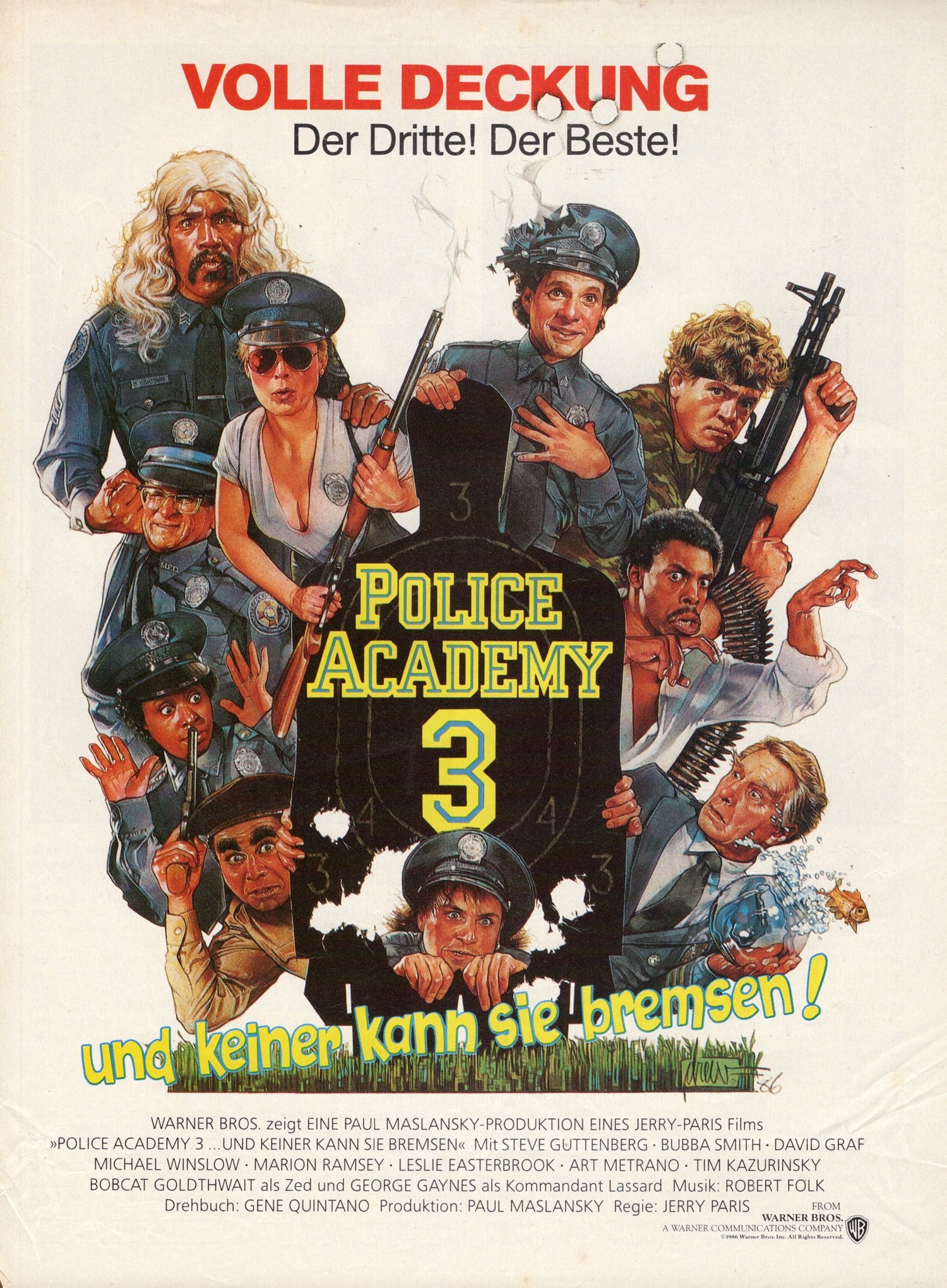 1986 Police Academy 3: Back In Training