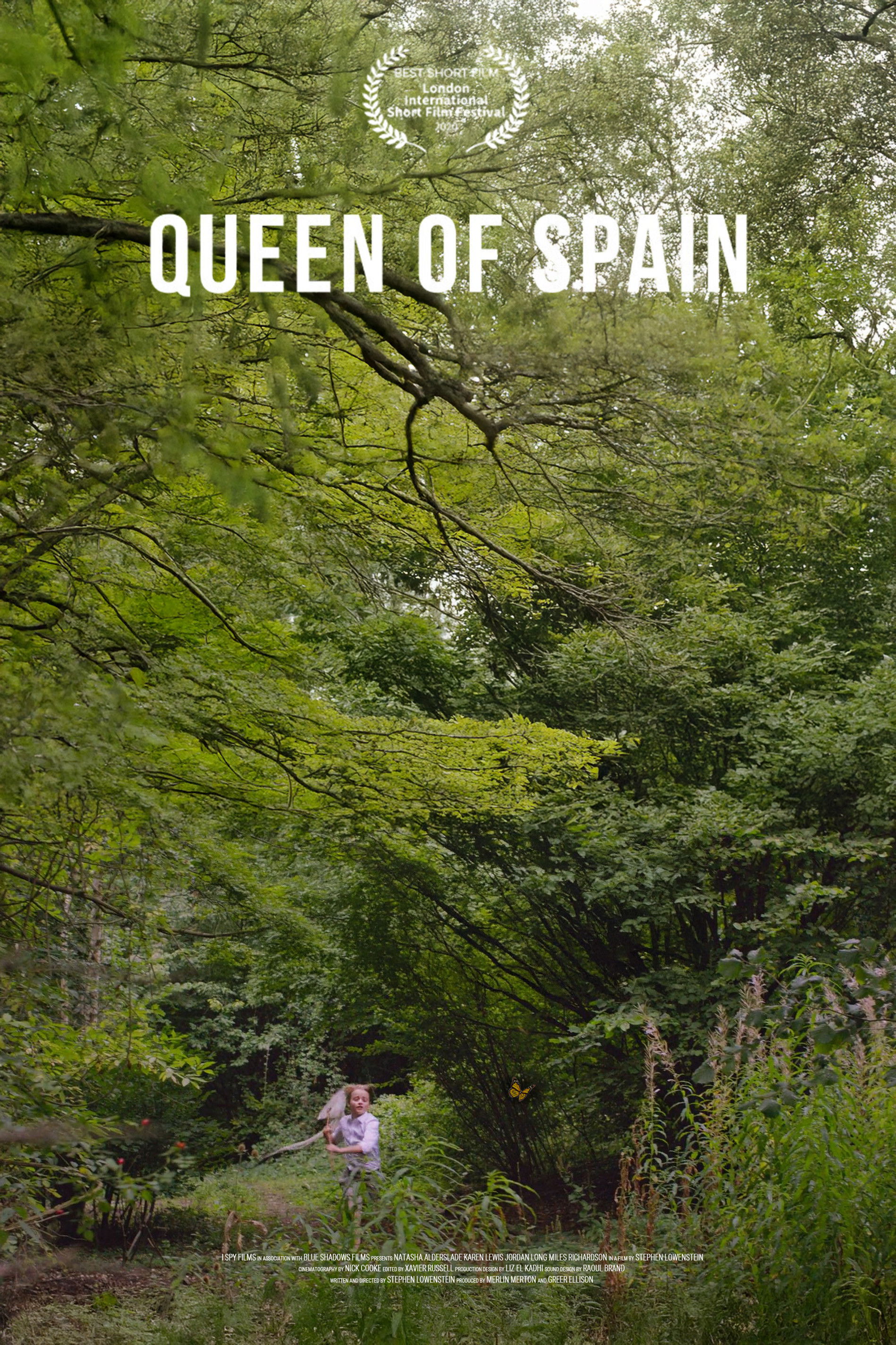 Plakat, der markedsfører Queen of Spain