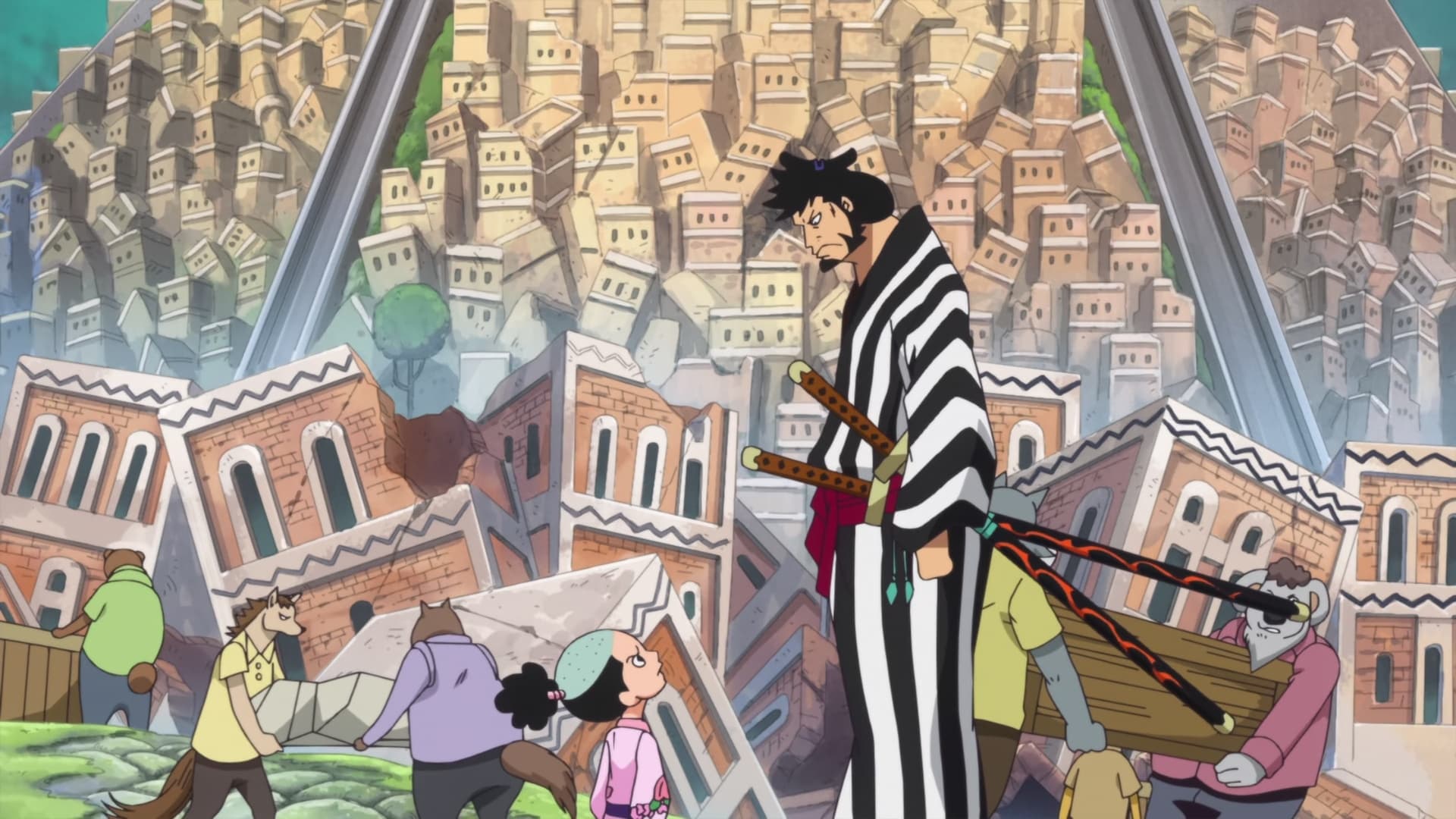 One Piece Season 18 :Episode 776  Saying Goodbye and Descending from the Elephant - Setting Out to Take Back Sanji!