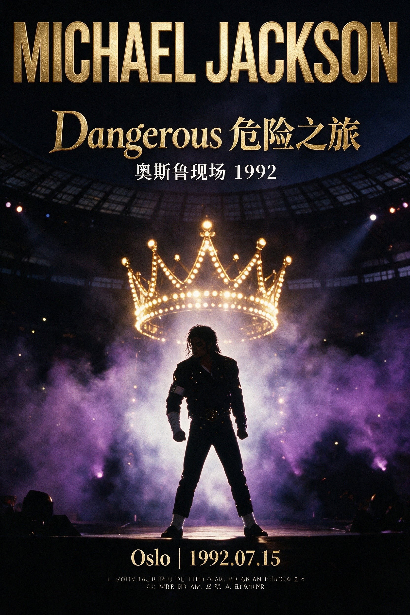 Michael Jackson Live in Oslo - 1992 - Dangerous Tour