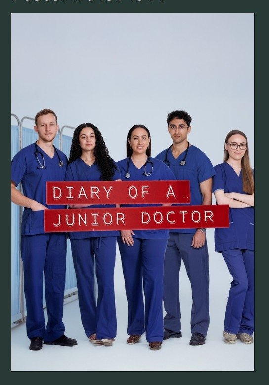 Diary of a Junior Doctor (2025) - Official TV Series Poster