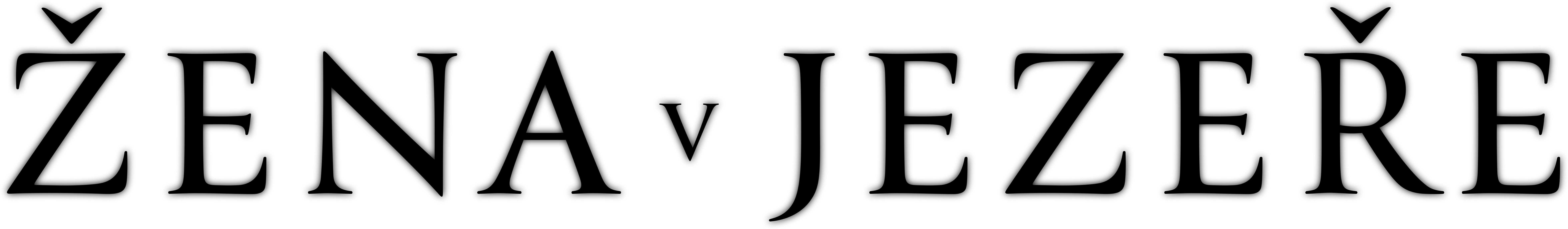 Žena v jezeře
