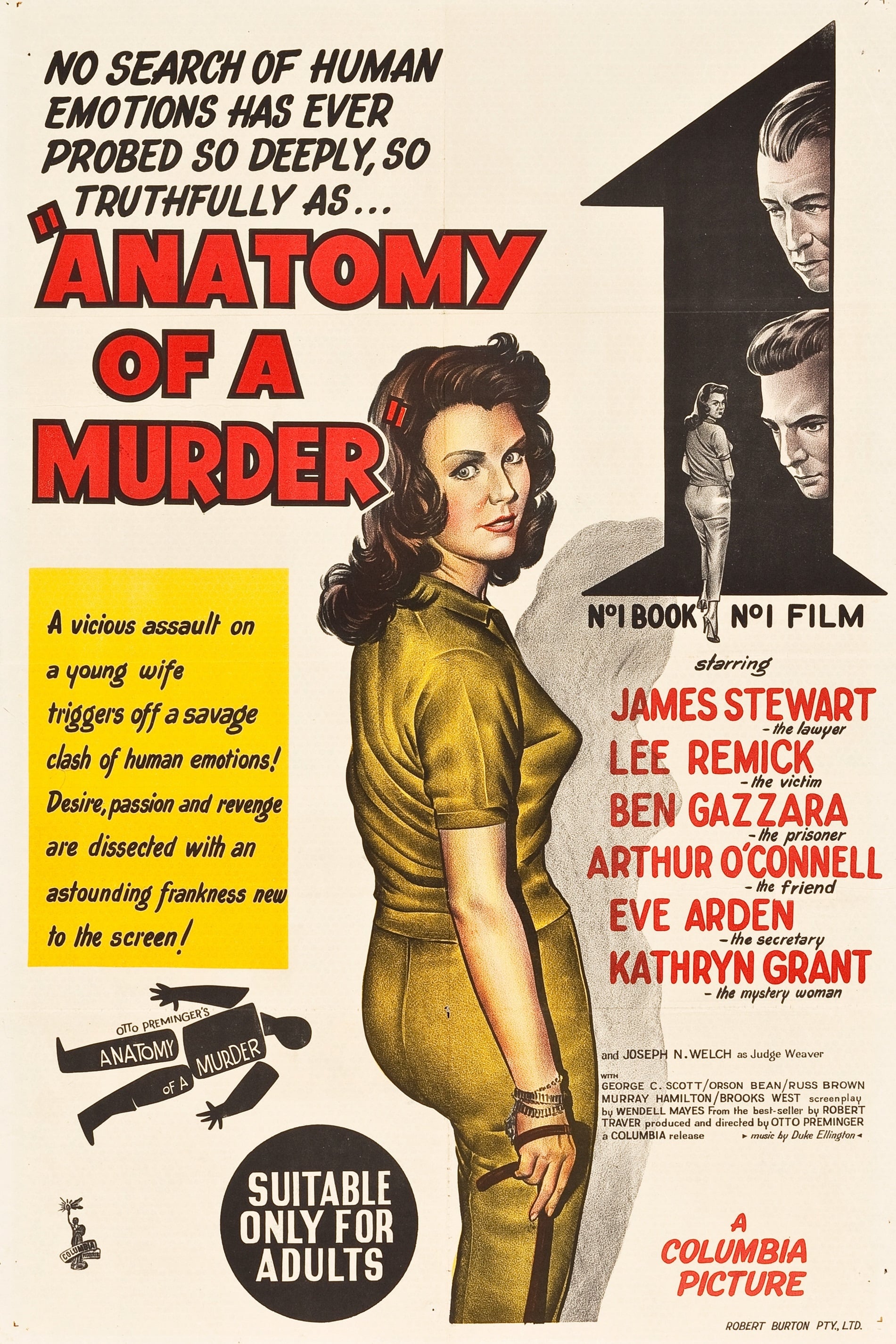 Anatomy of a Murder Movie poster