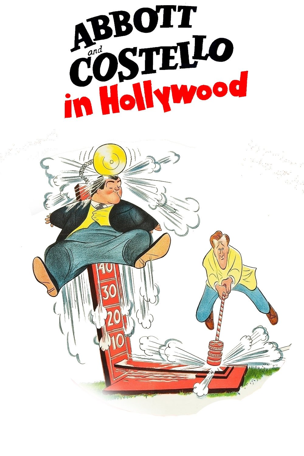 Bud Abbott and Lou Costello in Hollywood