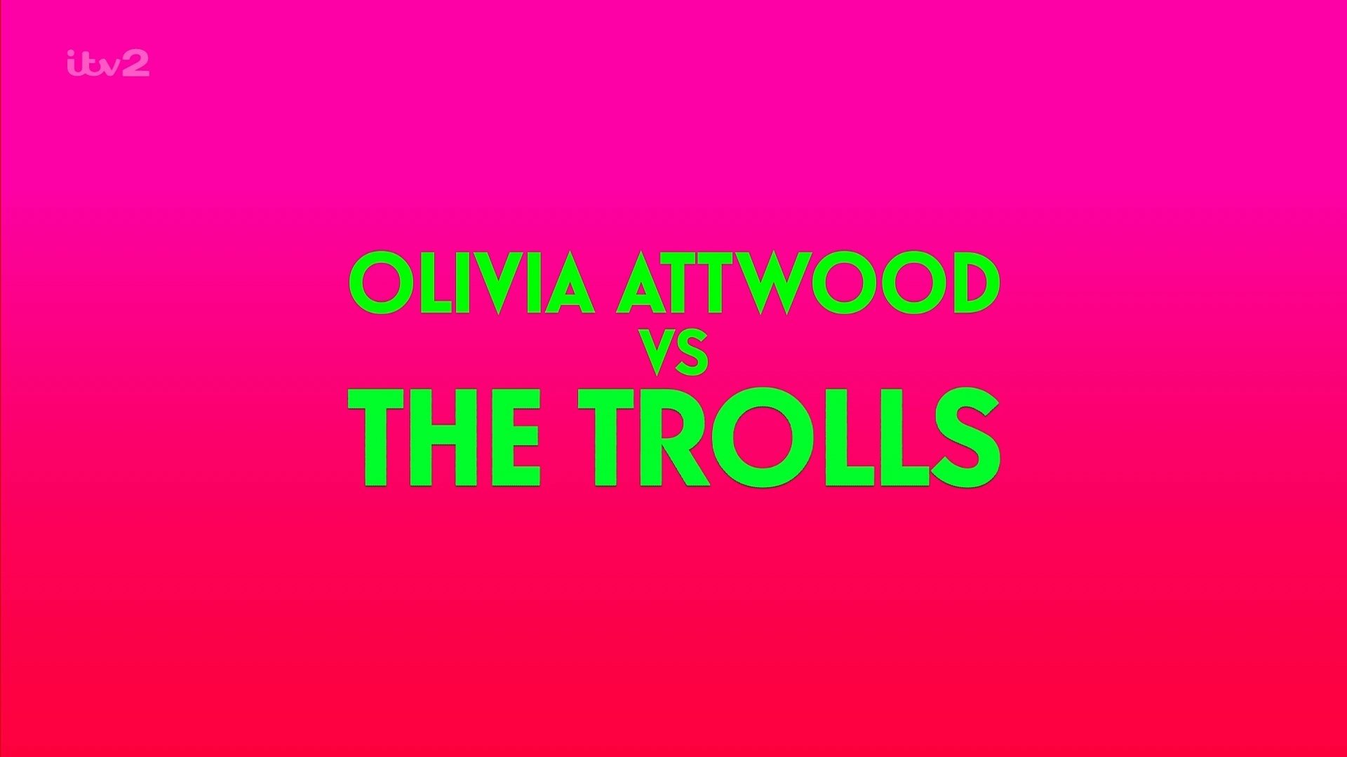 Olivia Attwood vs The Trolls (2023)