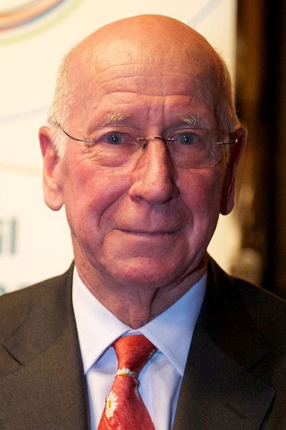 et billede af Bobby Charlton