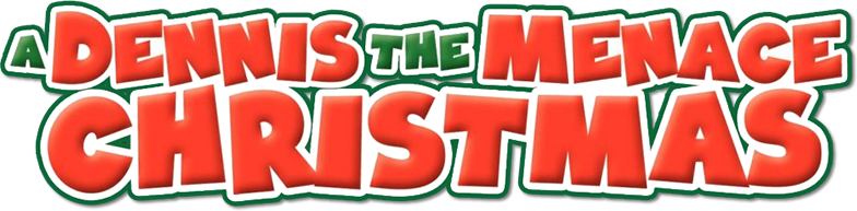 A Dennis the Menace Christmas Logo