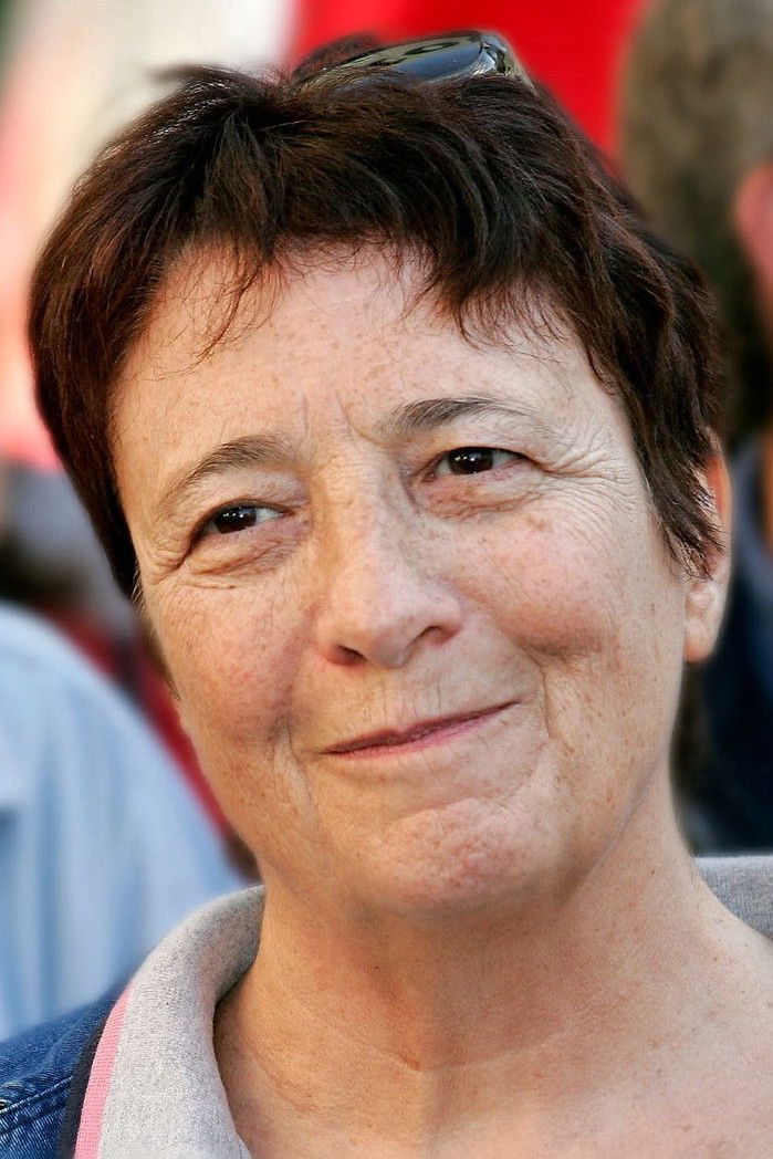 et billede af Arlette Laguiller