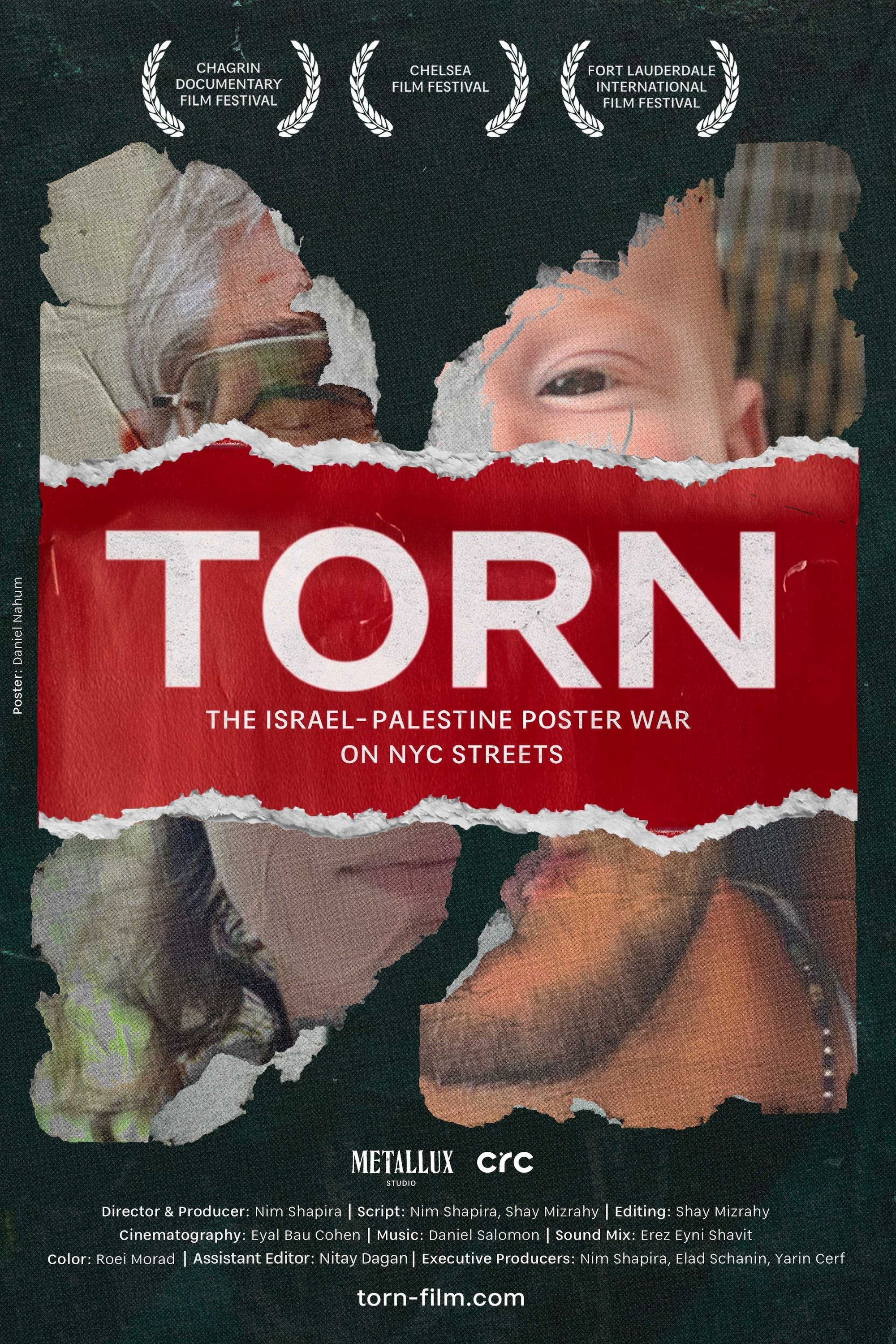 TORN: The Israel-Palestine Poster War on New York City Streets
