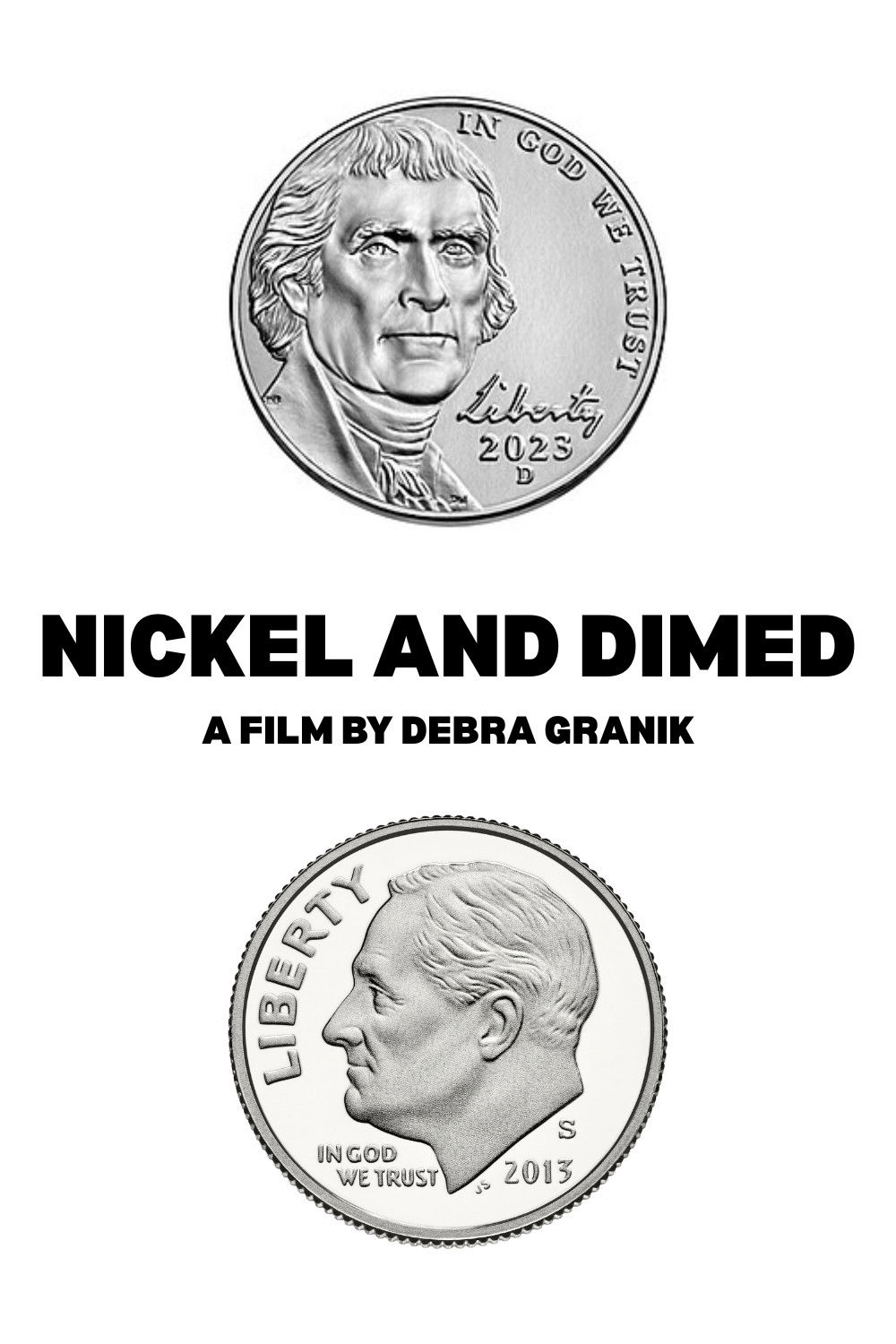 Plakat, der markedsfører Nickel and Dimed