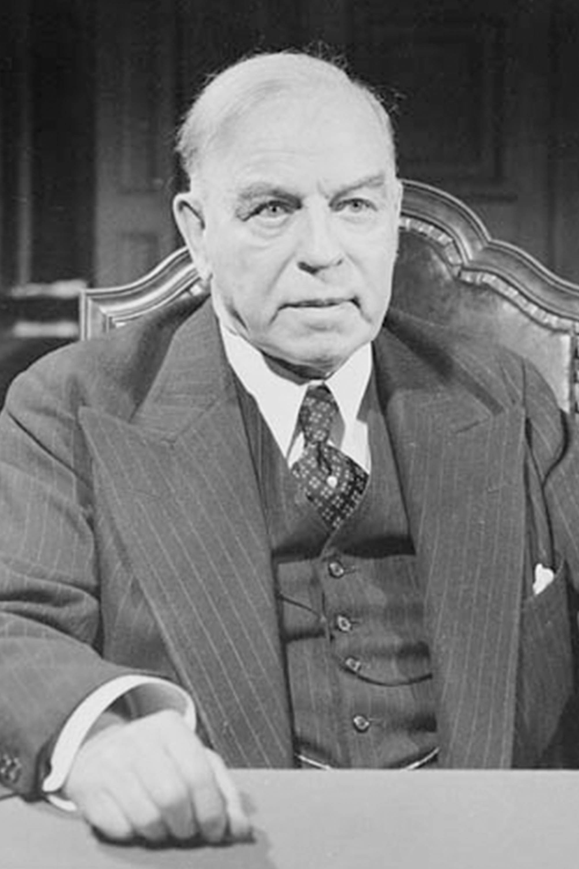 et billede af William Lyon Mackenzie King