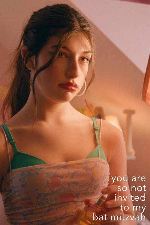 You Are So Not Invited to My Bat Mitzvah Movie poster