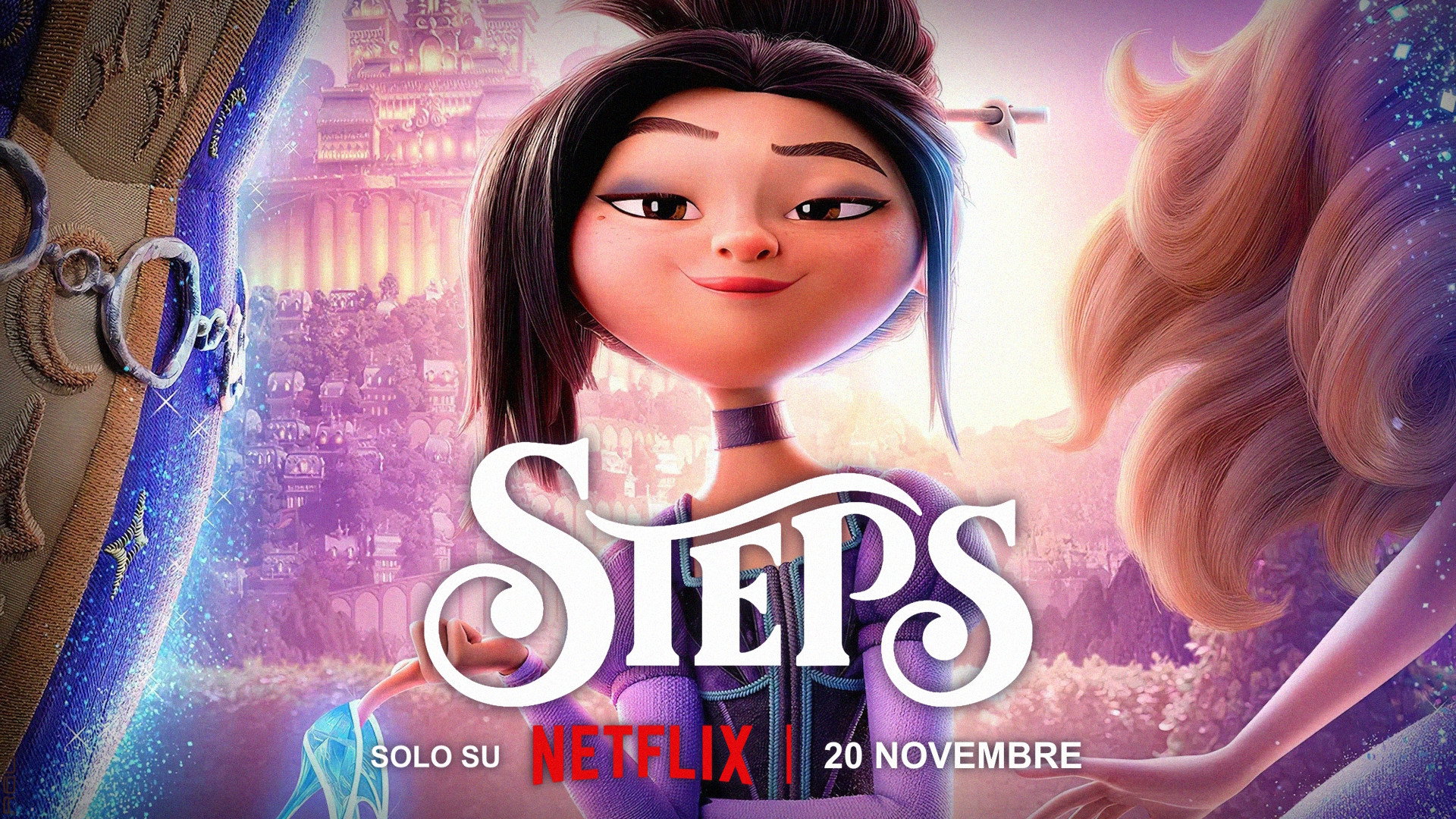 Steps backdrop