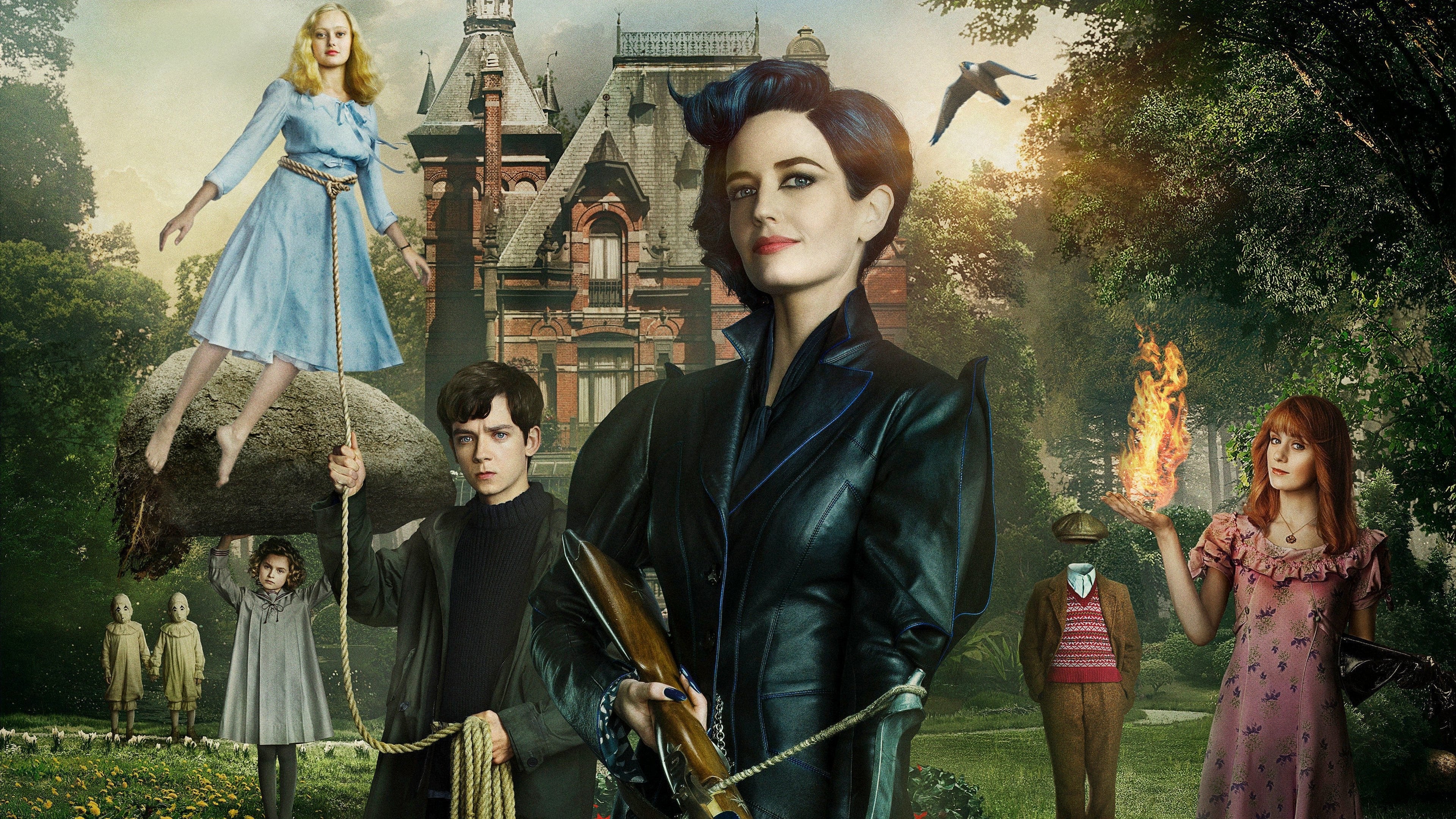 Image du film Miss Peregrine et les Enfants particuliers ld7v9bjmk2xtibncr8savyyk5cajpg